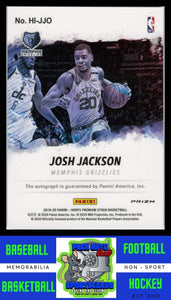 2019 Hoops Premium Stock #HI-JJO Josh Jackson Hoops Ink NM