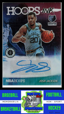 2019 Hoops Premium Stock #HI-JJO Josh Jackson Hoops Ink NM