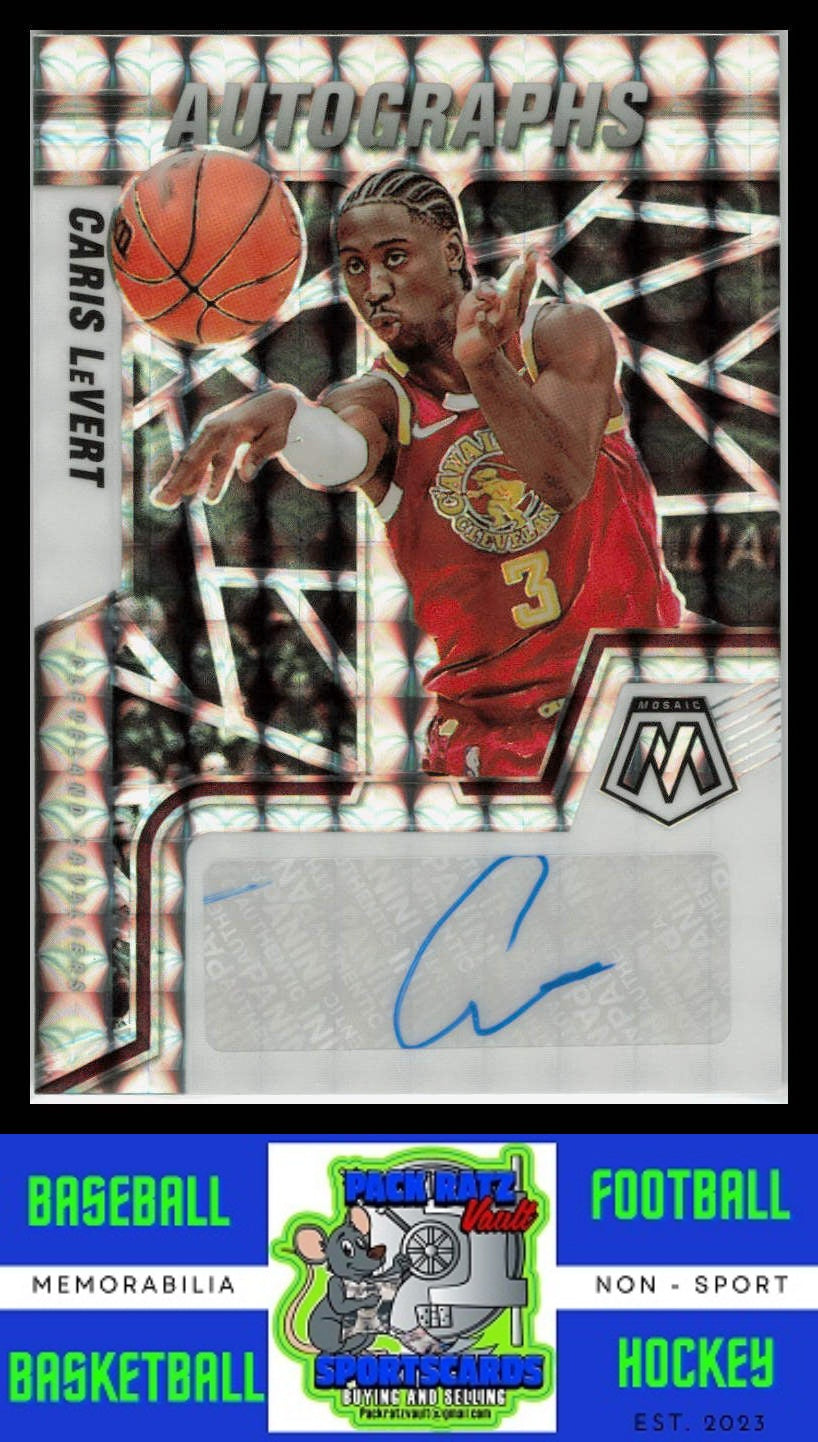 2021 Panini Mosaic Autographs #AM-CLV Caris Levert NM