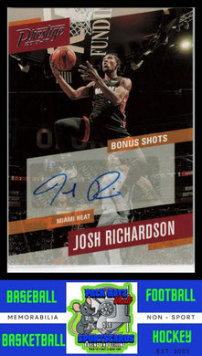 2017 Prestige Bonus Shots #26 Josh Richardson (AU) NM