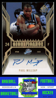 2007 SP Game Used #SI-PM Paul Millsap Significance NM