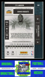 2010 Panini Playoff Contenders #116 Ty Lawson NM