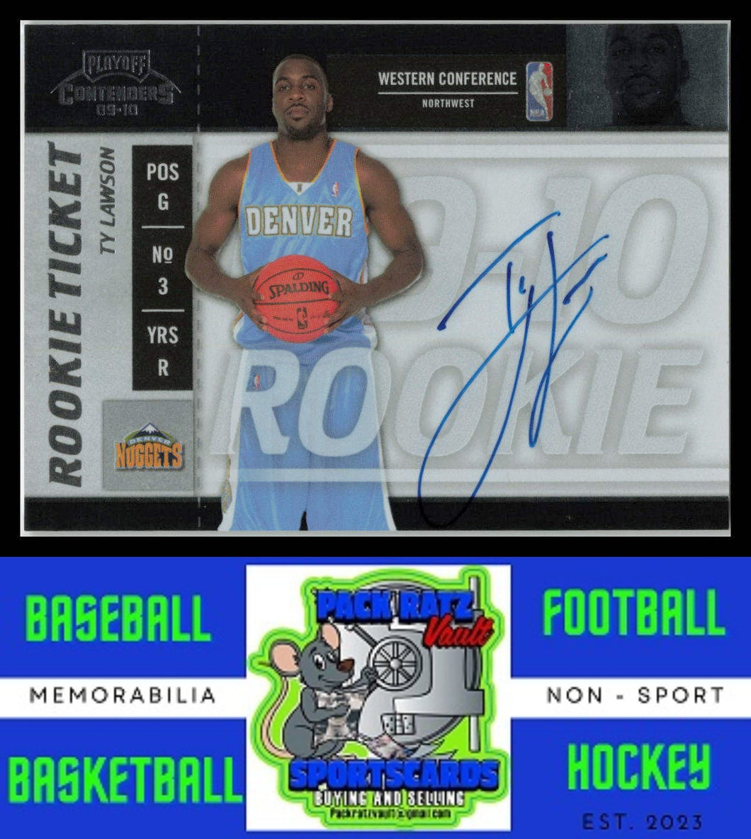 2010 Panini Playoff Contenders #116 Ty Lawson NM