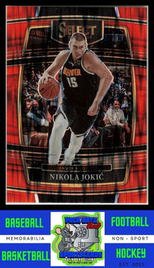 2021 Panini Select #82 Nikola Jokic Concourse Red Wave NM