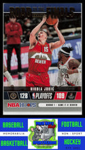 Load image into Gallery viewer, 2021 Hoops #10 Nikola Jokic 1115/2021 Road to the Finals First Round NM