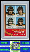 Load image into Gallery viewer, 1974 Topps #42 Rick Martin / Rene Robert TL VG/EX