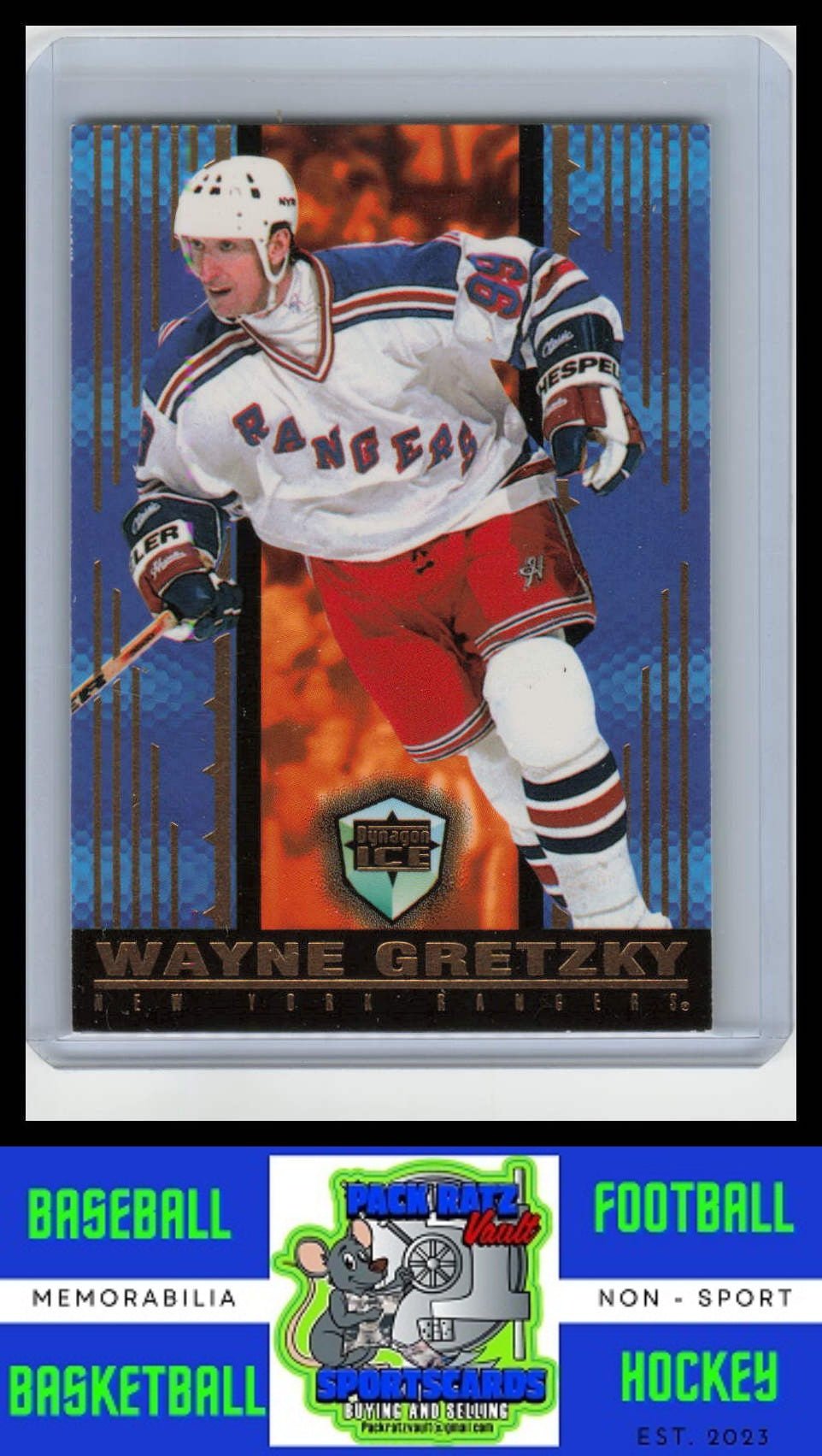 1998 Pacific Dynagon Ice #121 Wayne Gretzky VG/EX