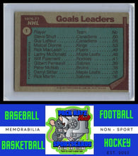 Load image into Gallery viewer, 1977 Topps #1 Steve Shutt / Guy LaFleur / Marcel Dionne LL VG/EX