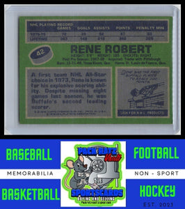 1976 Topps #42 Rene Robert VG/EX