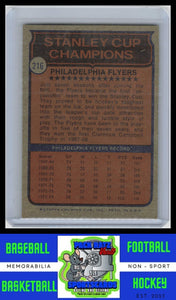 1974 Topps #216 Cup Champions VG/EX