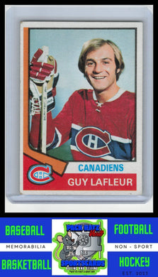 1974 Topps #232 Guy Lafleur VG/EX