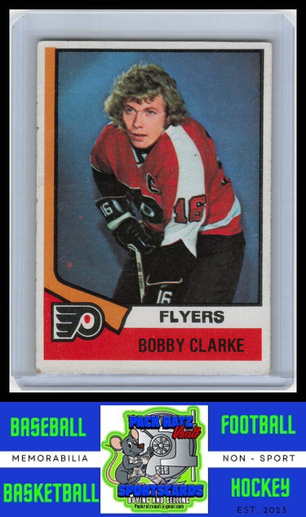 1974 Topps #260 Bobby Clarke VG/EX