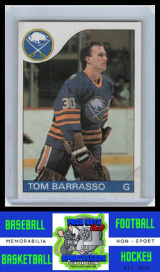 1985 Topps #105 Tom Barrasso G/VG/ light Stain