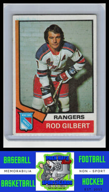 1974 Topps #201 Rod Gilbert VG/EX