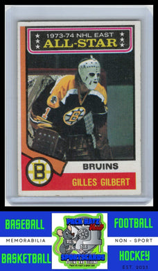 1974 Topps #132 Gilles Gilbert VG