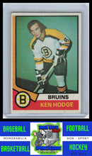 Load image into Gallery viewer, 1974 Topps #230 Ken Hodge VG/EX