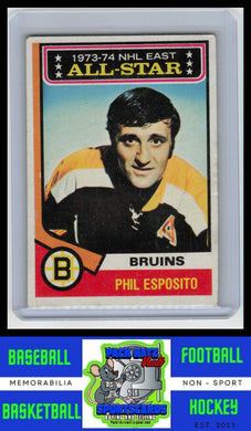 1974 Topps #129 Phil Esposito VG/EX