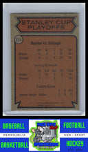 Load image into Gallery viewer, 1974 Topps #214 Semifinals (Bruins vs. Blackhawks) VG/EX