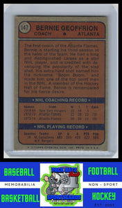 1974 Topps #147 Bernie Geoffrion VG/EX