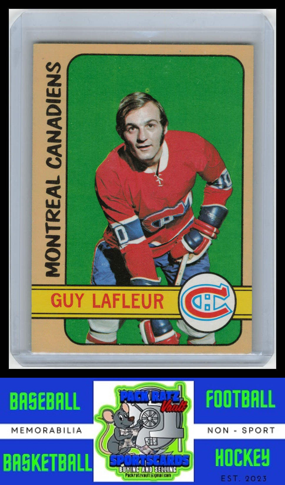 1972 Topps #79 Guy Lafleur EX+