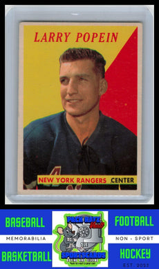 1958 Topps #28 Larry Popein VG/EX