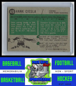 1958 Topps #49 Hank Ciesla EX+