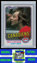 Load image into Gallery viewer, 1981 Topps #19 Guy Lafleur VG/EX