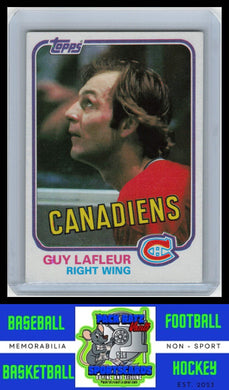 1981 Topps #19 Guy Lafleur VG/EX