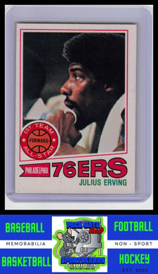 1977 Topps #100 Julius Erving EX