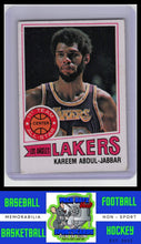 Load image into Gallery viewer, 1977 Topps #1 Kareem Abdul-Jabbar VG/EX