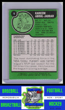 Load image into Gallery viewer, 1977 Topps #1 Kareem Abdul-Jabbar AS Kareem Abdul-Jabbar Commemorative Series EX