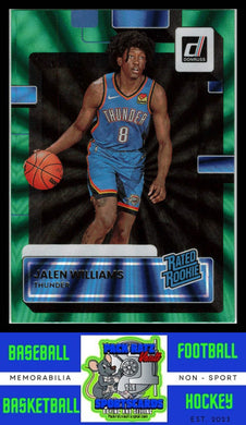 2022 Panini Donruss #212 Jalen Williams (RC) EX/NM