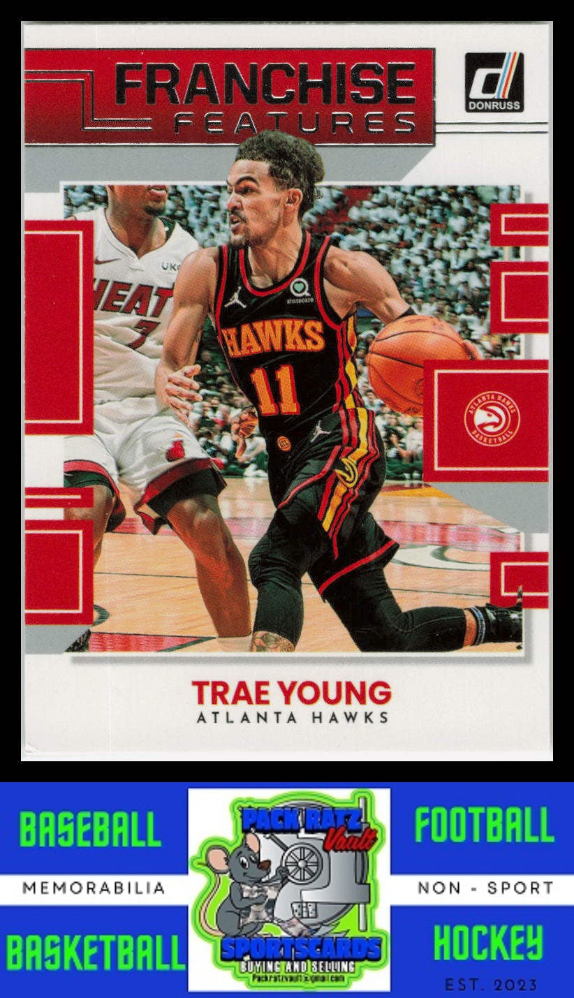 2022 Panini Donruss Franchise Features #11 Trae Young EX/NM