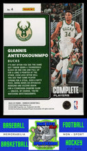 Load image into Gallery viewer, 2022 Donruss #4 Giannis Antetokounmpo Complete Players EX/NM