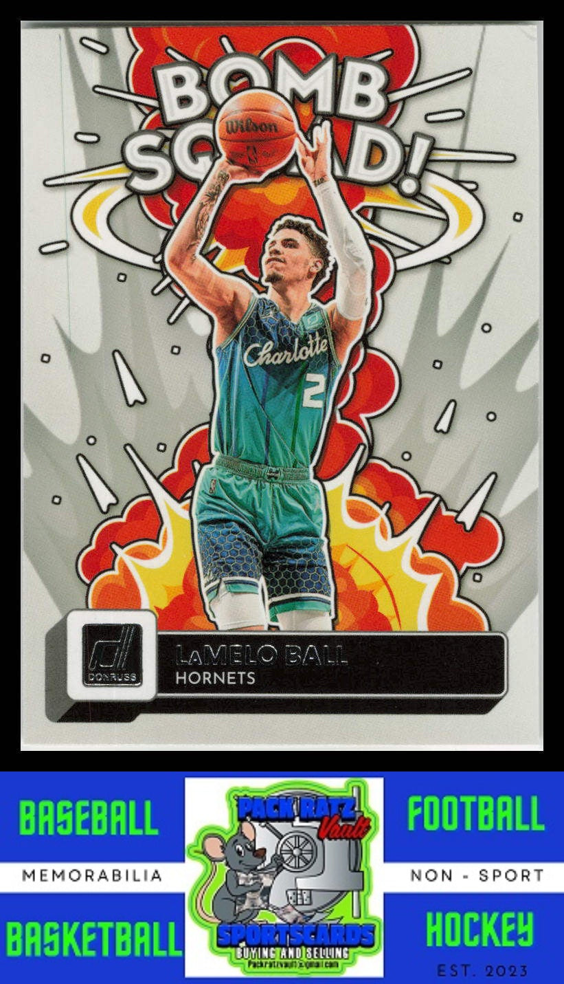 2022 Donruss #10 LaMelo Ball Bomb Squad EX/NM