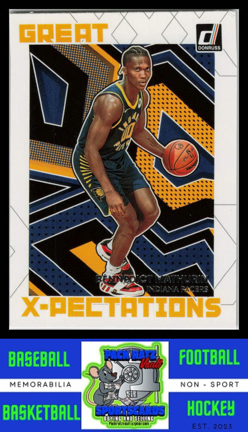 2022 Donruss #2 Bennedict Mathurin Great X-Pectations EX/NM