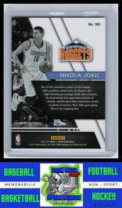 2017 Panini Prizm #50 Nikola Jokic Fundamentals EX/NM