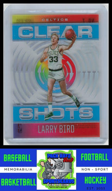 2020 Clear Shots #7 Larry Bird Retail EX/NM