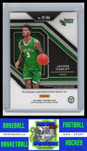 2021 Prizm Draft Picks Penmanship #CP-JHA Javion Hamlet EX/NM