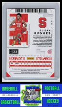 Load image into Gallery viewer, 2020 Panini Contenders Draft Picks #89 Elijah Hughes (RC) Auto EX/NM