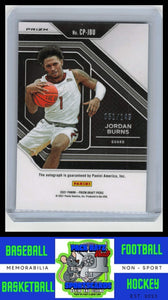 2021 Prizm Draft Picks #CP-JBU Jordan Burnes (RC) 051/149 EX/NM