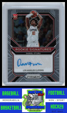 2020 Panini Prizm #RS-DOT Daniel Oturo Rookie Signatures EX/NM