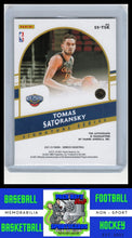 Load image into Gallery viewer, 2021 Panini Donruss Signature Series #SS-TSK Tomas Satoransky Signature Marks EX/NM