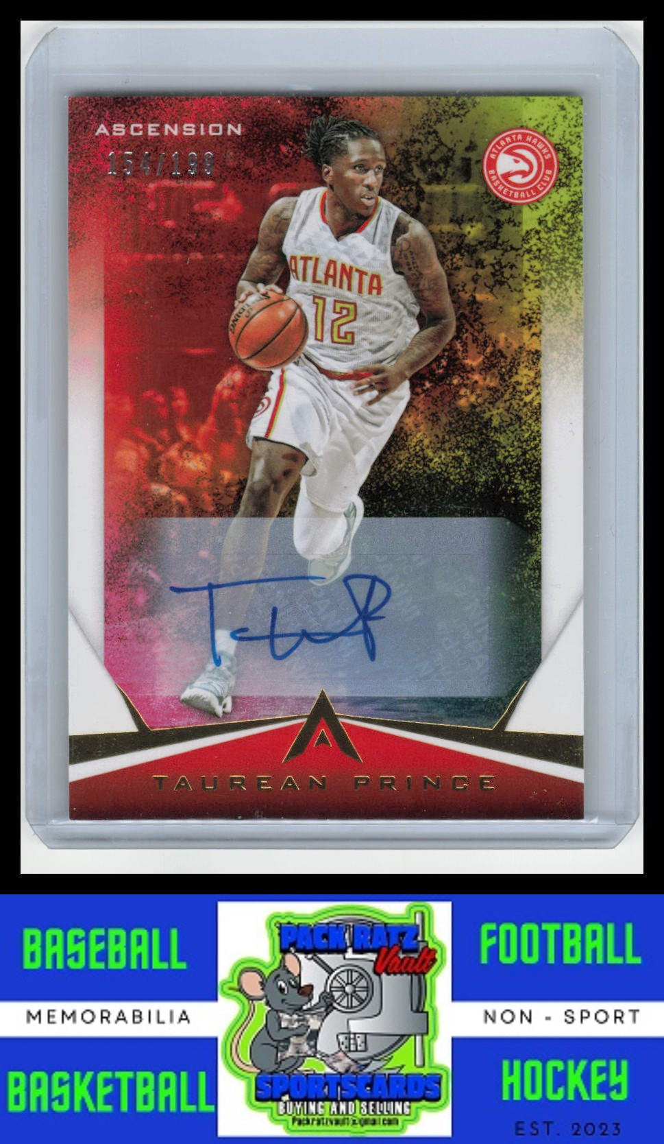 2017 Panini Ascension #52 Taurean Prince EX/NM