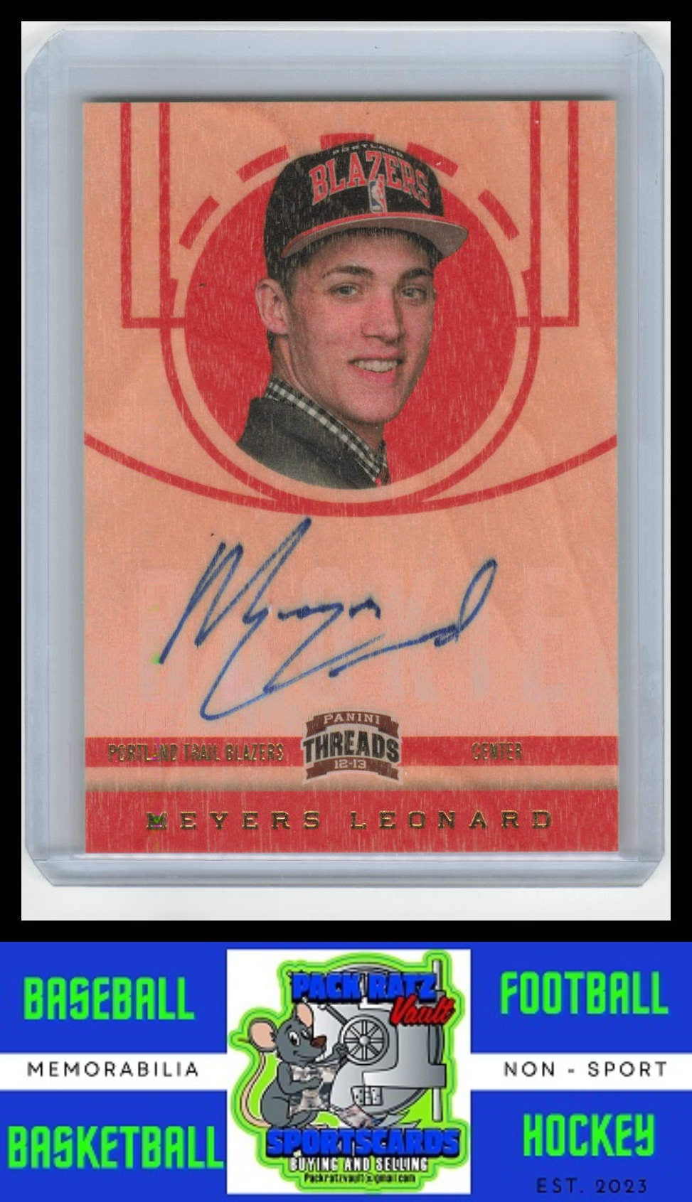 2012 Panini Threads #211 Meyers Leonard EX/NM