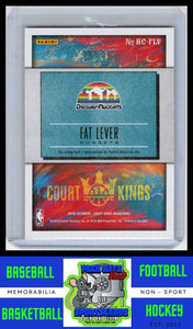 2018 Panini Court signatures #HC-FLV Fat Lever High Court Signatures Ruby EX/NM