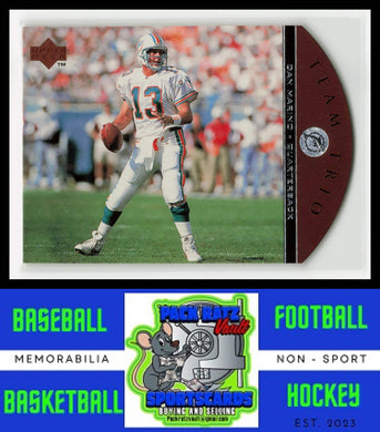 1996 Upper Deck #TT11 Dan Marino Team Trio NM