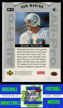 Load image into Gallery viewer, 1995 Upper Deck SPx #AP-13 Dan Marino All-Pros Gold Die Cut NM