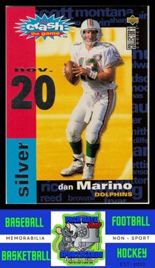 1995 Collector's Choice #C1 Dan Marino You Crash the Game Silver Set Exchange NM