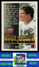 Load image into Gallery viewer, 1995 Score #214 Dan Marino Promotional Backs NM